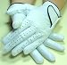 1 Paar Golfhandschuhe LADY rechts und links Leder in weiss Damen-Gr. M
