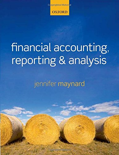 Financial Accounting, Reporting, and Analysis