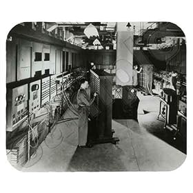 ENIAC Supercomputer Mouse Pad