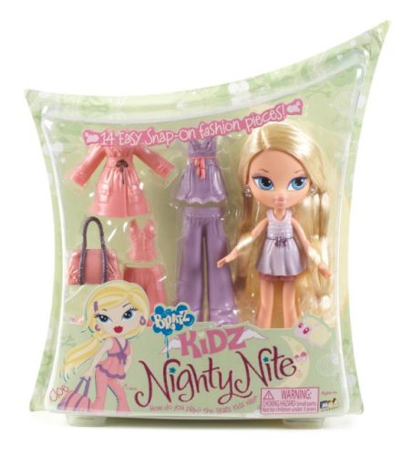 Childrens Toyshop  Toys : Bratz Kidz Snap on Nighty Nite - Cloe