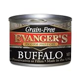 Evanger's Super Premium 100% Buffalo for Dogs, Case of 24