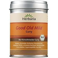 Herbaria "Good Old Mild" Curry, 1er Pack (1 x 80 g Dose) - Bio