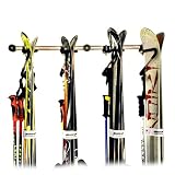 PipeLine Ski Rack System - 4 Ski Holder by Bordz-Up PipeLine Ski Rack System - 4 Ski Holder by Bordz-Up
