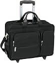 McKleinUSA Clinton 58445 P Series 17-Inch Detachable-Wheeled Laptop Case (Black)