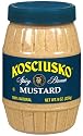 Plochman's Kosciusko Mustard, Spicy Brown, 9-Ounce Spoonable Barrels (Pack of 12)