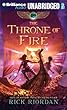 The Throne of Fire (Kane Chronicles)