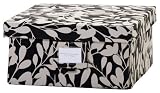 Working Class Studio The Re-Gift Collection Leaf Large Box, Black