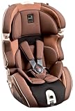 Kiwy 14103KW02B Kinderautositz Gruppe 1/2/3 mit Isofix 9/36 Kg, moka