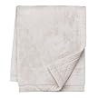 Home Faux Rabbit Fur Throw Cream