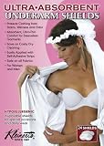 Kleinert's - 24 (12 Pair) Disposable Dress Shields for Sleeveless Clothes and Gowns