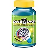 One-A-Day Kids Kids Multivitamin Gummies with Jolly Rancher Sour Flavors 60 gummies