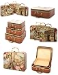 Rendez-Vous in Paris Nesting Vintage Suitcases, Set of 3