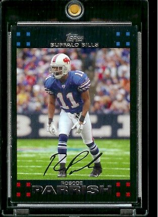 2007 Topps Football # 193 Roscoe Parrish - Buffalo Bills - NFL Trading Cards
