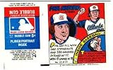 1979 Topps Test Issue Uncut Comic Wrapper Phil Niekro