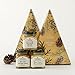 Stonewall Kitchen 3 Piece Mustard Tree Gift Set - 1 Maine Maple Champagne Mustard, 1 Horseradish Mustard, 1 Blue Cheese Herb Mustard