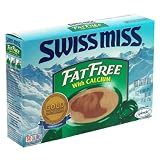 Swiss Miss Hot Cocoa Mix, Fat Free with Calcium, 8-Pack Boxes (Pack of 6)