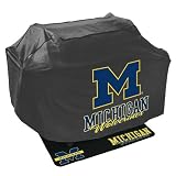 Mr. Bar B Q NCAA Grill Cover and Grill Mat Set, University of Michigan Wolverines