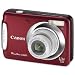 Canon PowerShot A480 Digital Camera DIGIC III 2.5in LCD 3.3x Optical Zoom 10MP Red Ref 3477B009AA