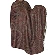 Prayer Shawl Pure Wool Jacquard Design Yoga Accessory 106 x 55 inches (psleyb120)