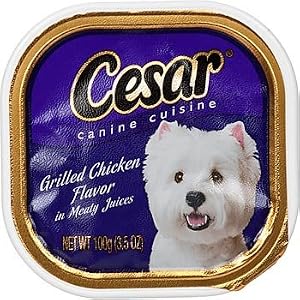 Cesar Select Dinners for Small Dogs Grilled Chicken Flavor in Sauce
