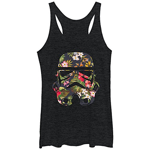 Star Wars Tropical Stormtrooper Womens Graphic Racerback Tank