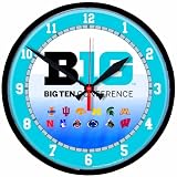 NCAA Big 10 Conference-All Teams Round Clock