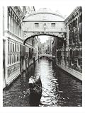 Venice Canal by Cyndi Schick poster print,11.8 in. x 15.8 in.