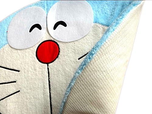 Funny Doormat Cartoon Doraemon Plush Home Indoor Mats 23" by 28" - Blue