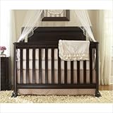 April Convertible Crib in Chocolate