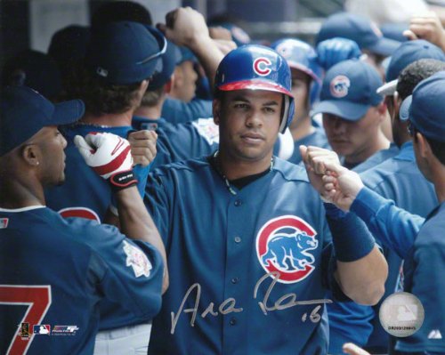 Aramis Ramirez Chicago Cubs Autographed 8x10 Dugout Photo