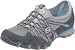 Skechers Bikers-Hot-Ticket, Baskets mode femme - Gris foncé/turquoise, 40 EU