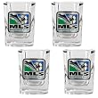 MLS Soccer 4pc Square Shot Glass Set - Primary Team Logo MAJOR-LEAGUE-SOCCER Soccer
