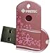 Electronics : Pretec USB 2.0 i-Disk WAVE TINY (PINK) SUKURA EDITION 8GB Enhanced for Windows ReadyBoost Function