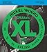 D'Addario Electric Bass Guitar Strings, XL Nickel, EXL220, Super Light Gauge 40-95, Long Scale, 4-String Set, Pack of 1