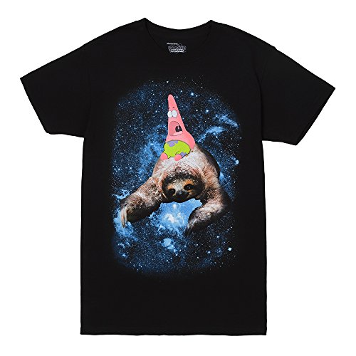 Spongebob Squarepants Patrick and Sloth in Space Men's T-Shirt