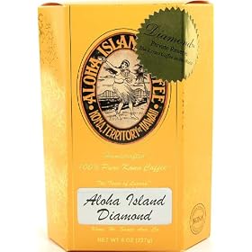 Aloha Island 100% Pure Kona Coffee, Artisan Handcrafted, Organic