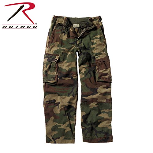 Rothco Kids Vintage Paratrooper Fatigues, Camo, X-Small
