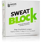 SweatBlock Antiperspirant - Clinical Strength - Reduce sweat up to 7-days per use