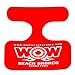 WOW World of Watersports, 14-2140 Beach Bronco Floating Pool Seat, Saddle Float, Red