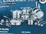 Member's Mark 21 Piece Professional Tri-Ply Stainless Steel Cookware Set