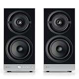 Raumfeld Stereo M Wireless Streaming Bookshelf Speakers (Pair, White)