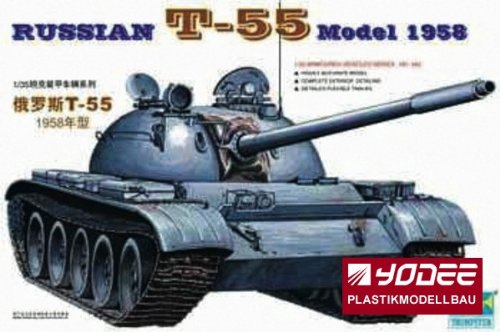 Trumpeter 00342 - Russischer Panzer T-55A von 1958
