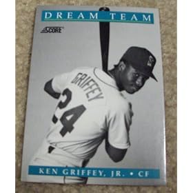 1991 Score Ken Griffey Jr # 892 MLB Baseball Dream Team Card