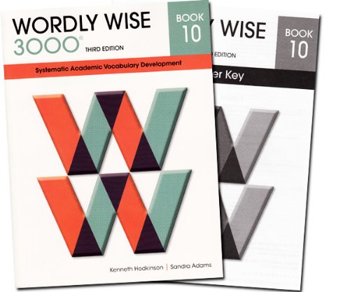 wordly wise 3000 grade 10 set student and answer key systematic academic vocabulary development