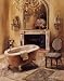 French Bath I Art Poster PRINT Marilyn Hageman 8x10
