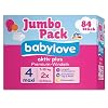 Babylove Jumbopack Premium Windeln maxi 7-18kg, 84 Windeln