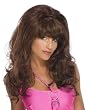 Brown Sex Kitten Wig - Adult Std.