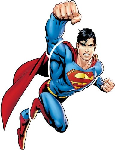 RoomMates RMK1156GM, Superman Day Of Doom, Peel & Stick Giant Applique