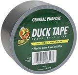 Duck Brand 280292 All Purpose Duct Tape, 1-7/8-Inch by 20-Yard, Silver