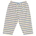 i Play Itsy Bitsy Organic Cotton Knit Yoga Pants, Cornflower Stripe, Newborn